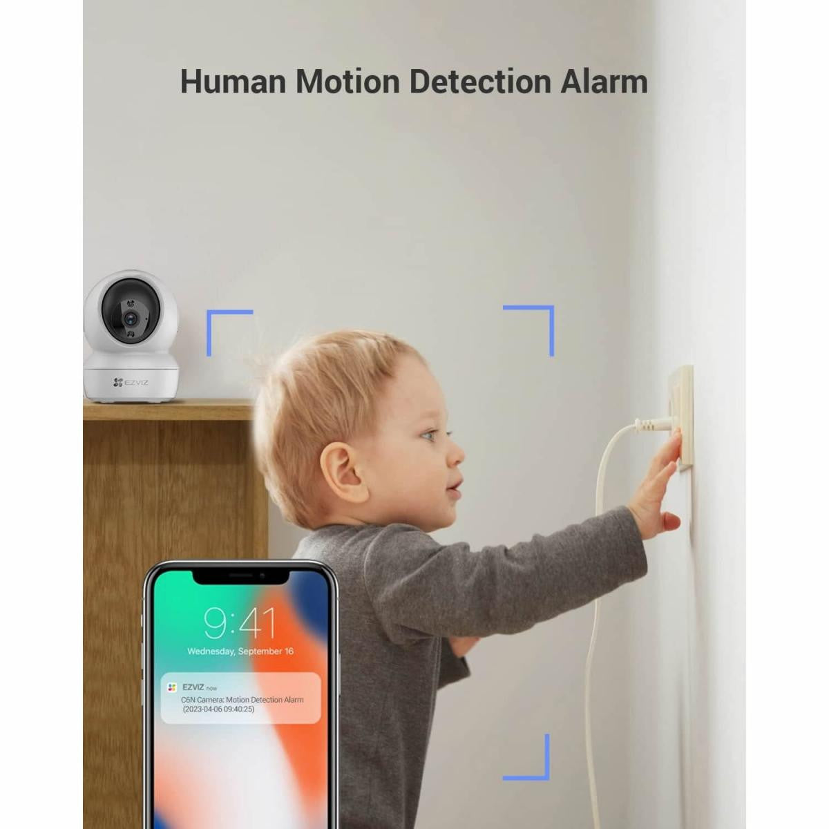 EZVIZ C6N 4MP IP Security Camera Indoor Spherical 2560 x 1440 Pixels Desktop