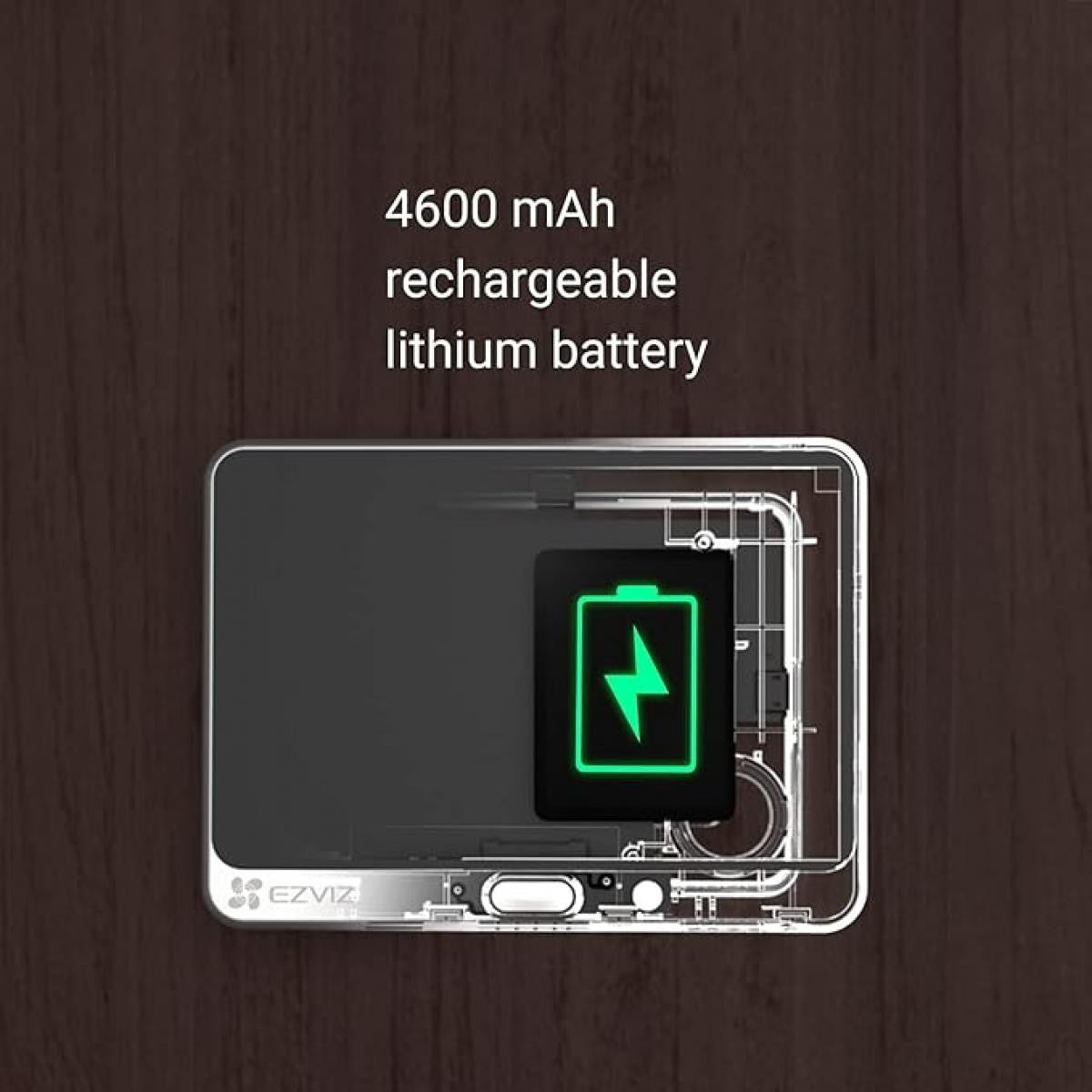 EZVIZ Digital Door Peephole with 4.3-inch LCD Screen | Motion Detection | Two-Way Audio