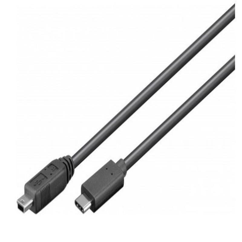 Cabo USB 3.1 para Mini USB 2.0 de alta velocidade de 0,5 m