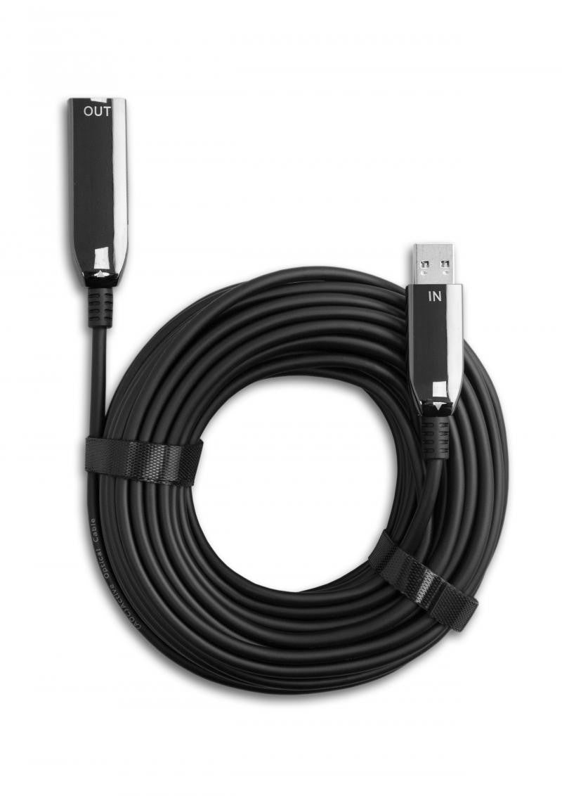 Cabo de fibra ótica USB-A 3.0 macho-fêmea de vários comprimentos