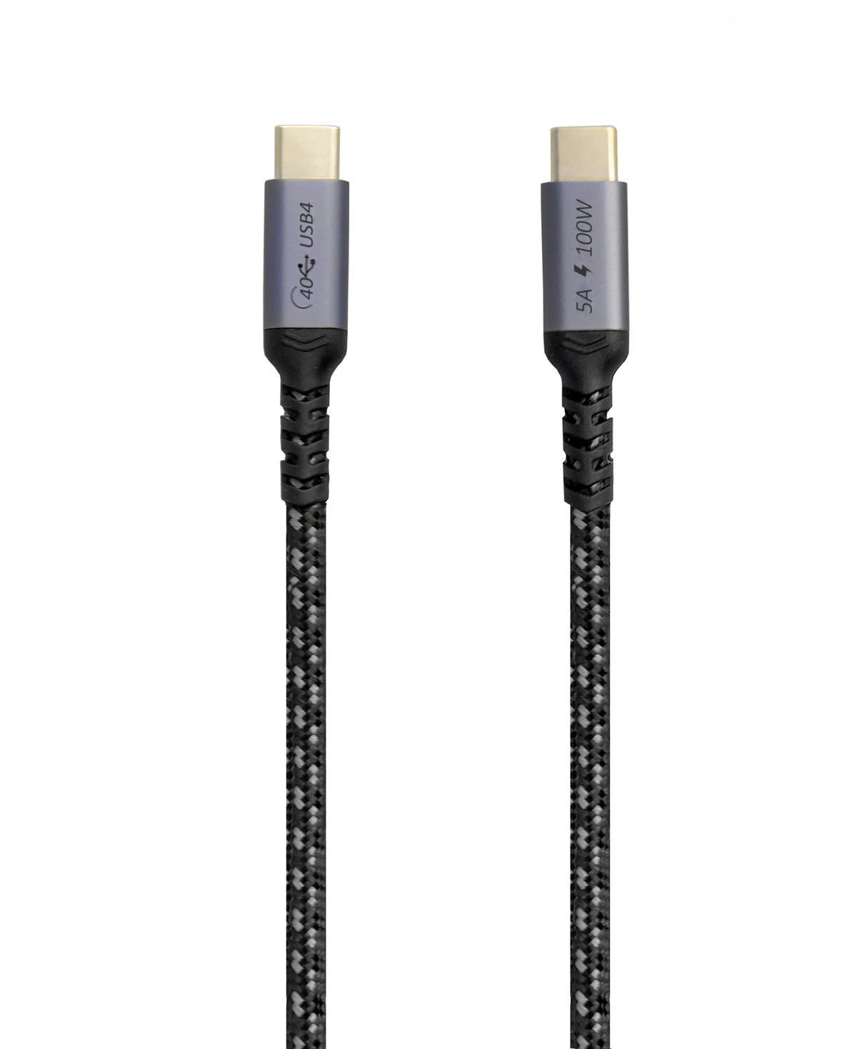USB 4 Gen 3x2 Cable | USB-C male-mach | 100W | 40Gbps - Different measurements