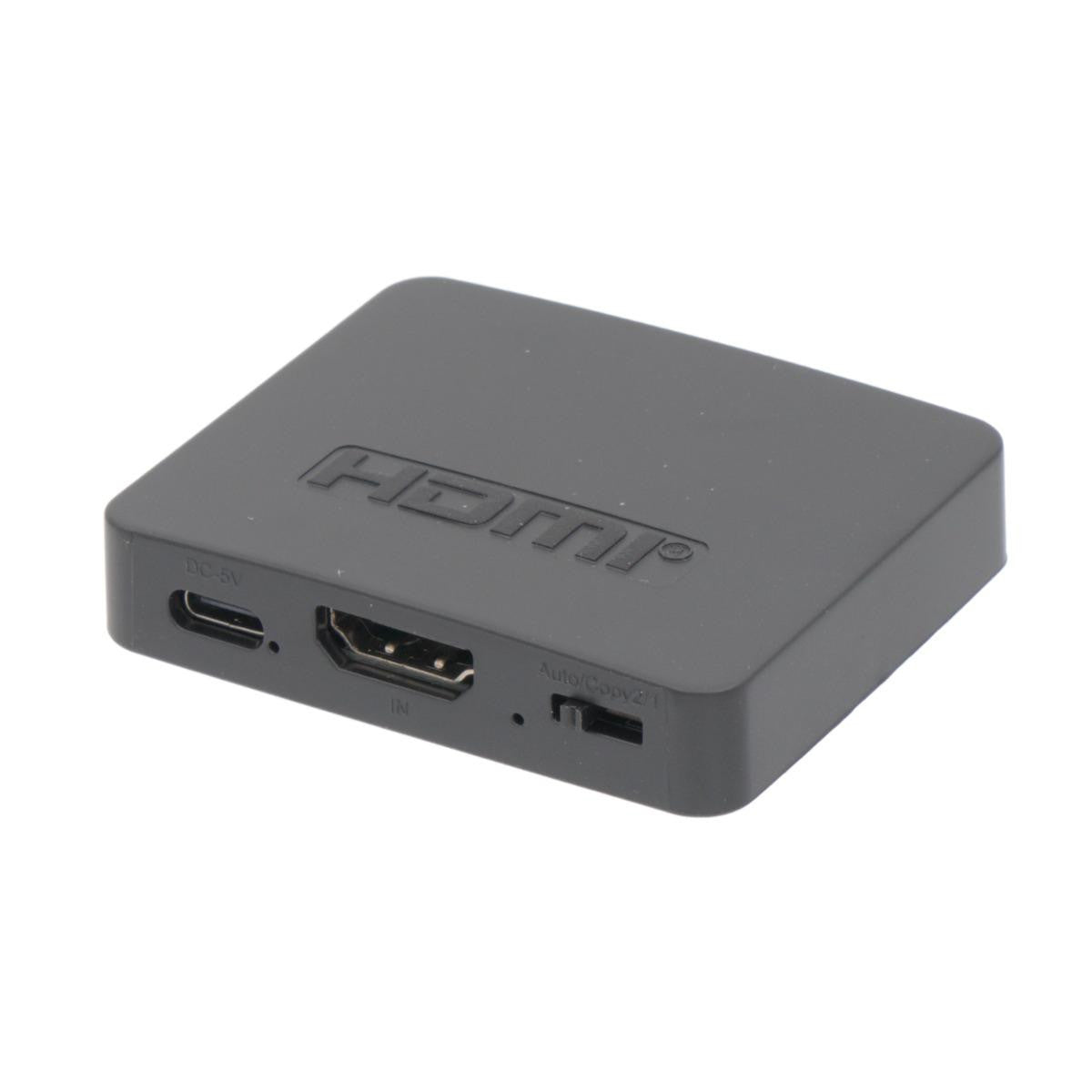 Compact HDMI Splitter or Distributor 1x2 | 4K30Hz | HDCP 1.4 with EDID function