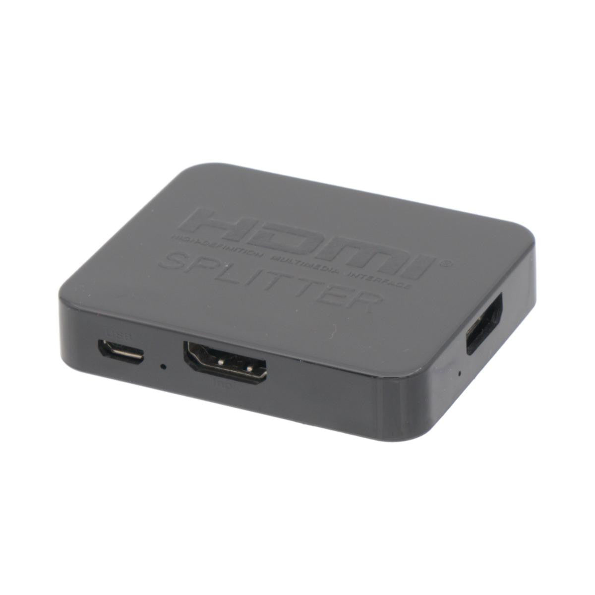 Compact HDMI Splitter or Distributor 1x4 | 4K@30Hz HDCP 1.4 with EDID function