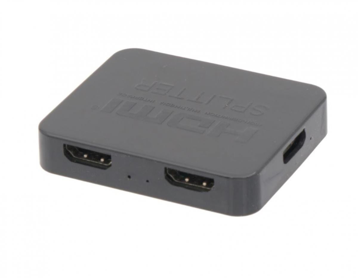 Compact HDMI Splitter or Distributor 1x4 | 4K@30Hz HDCP 1.4 with EDID function