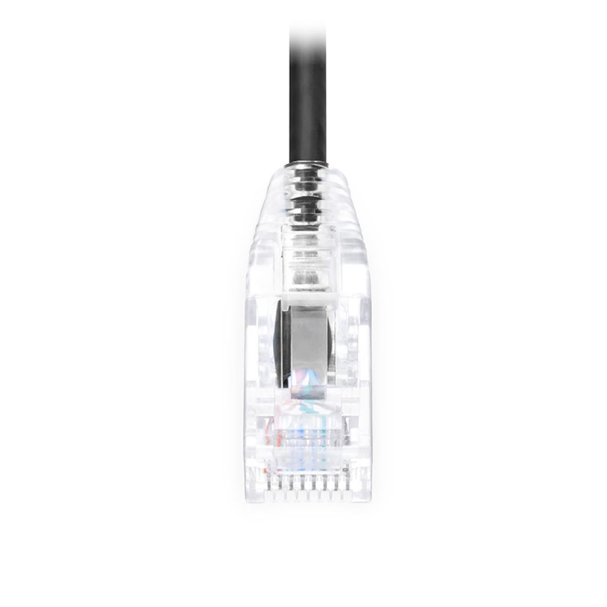 Cable Red Slim Cat.6A UTP LSZH 100% CU | 28AWG | - Negro - De distintas medidas