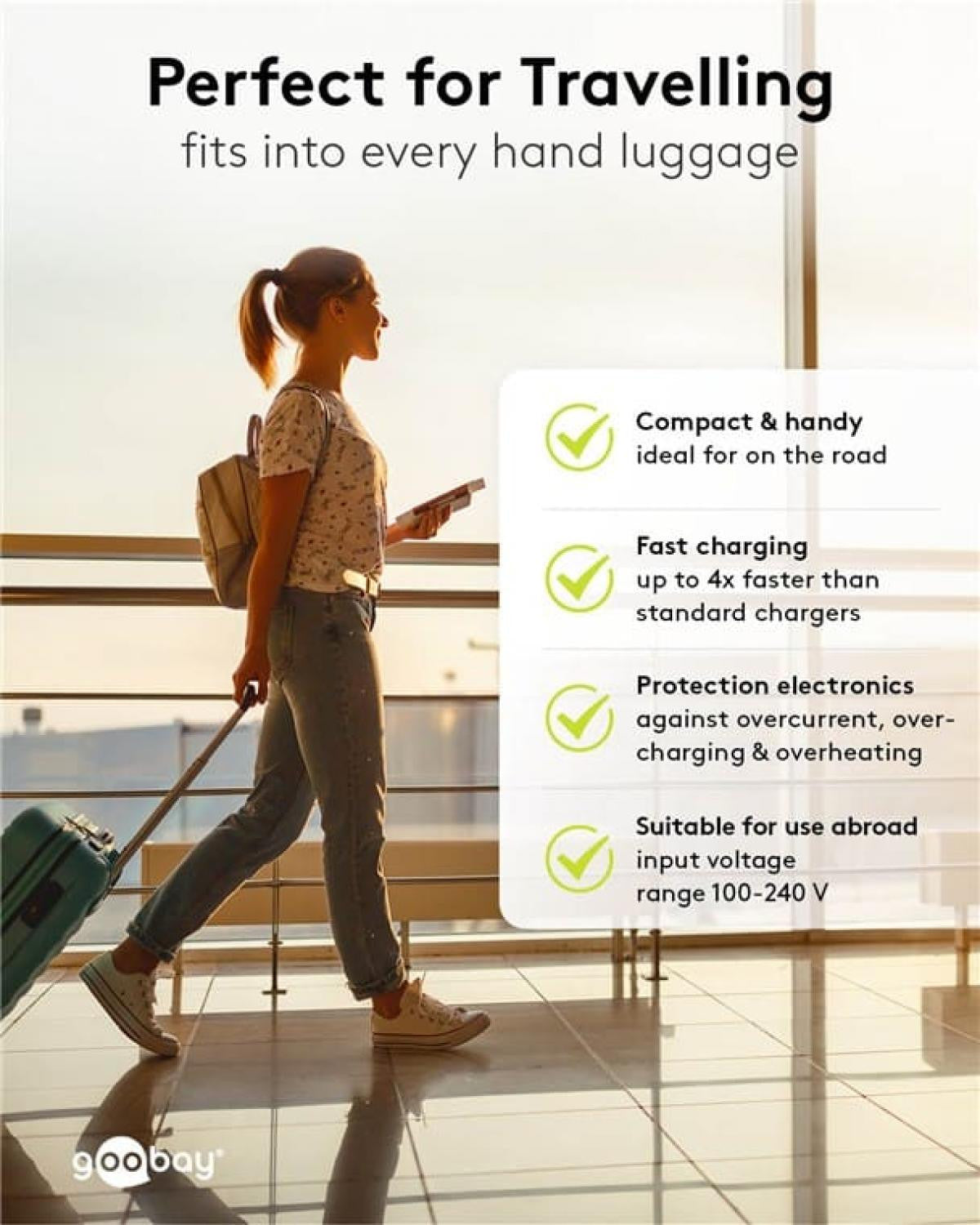 Quick Charge USB-A Fast Charger (18W) - White