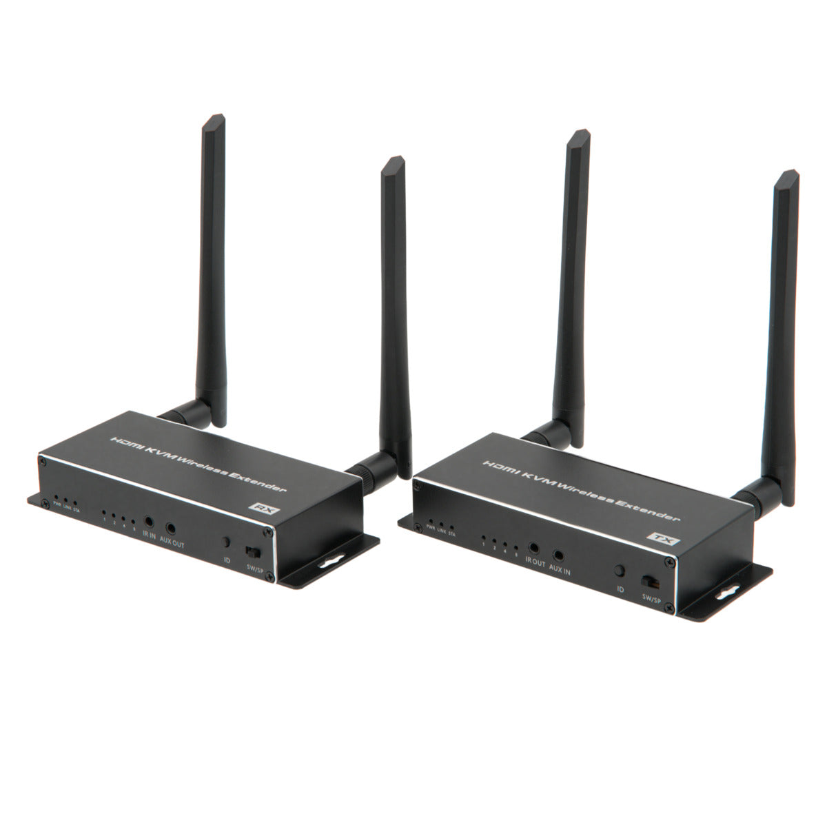 Wireless HDMI and KVM extender 180 meters, 4K@24Hz or 1080P@60Hz