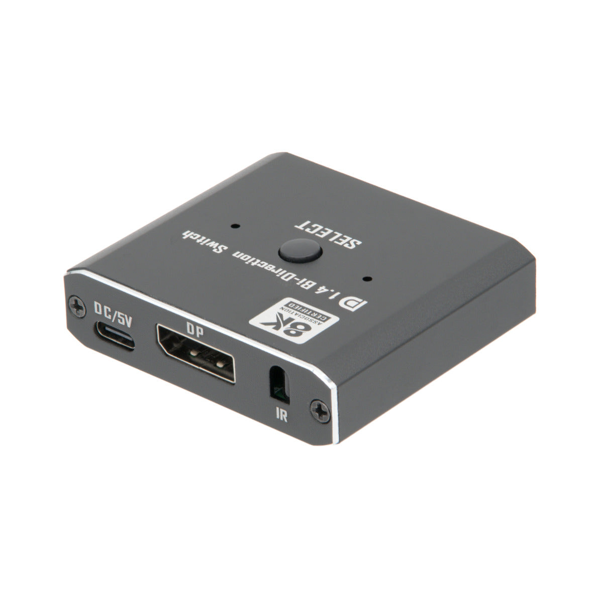 Switch DisplayPort bidirecional 1x2 (não divisor) / 2x1 4K@60Hz