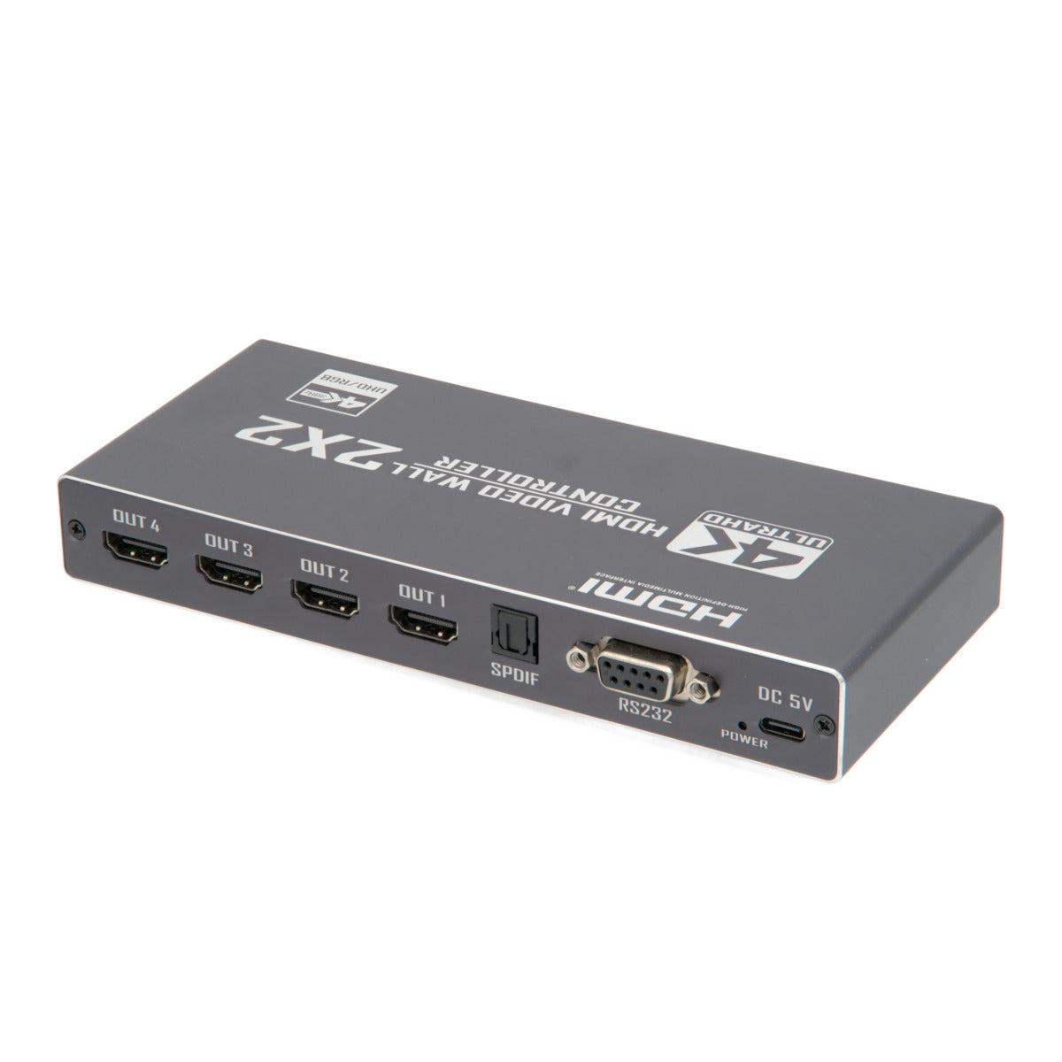 VideoWall 2x2 4K@30Hz | HDMI / USB-C / DVI - RS232 - HDCP1.4