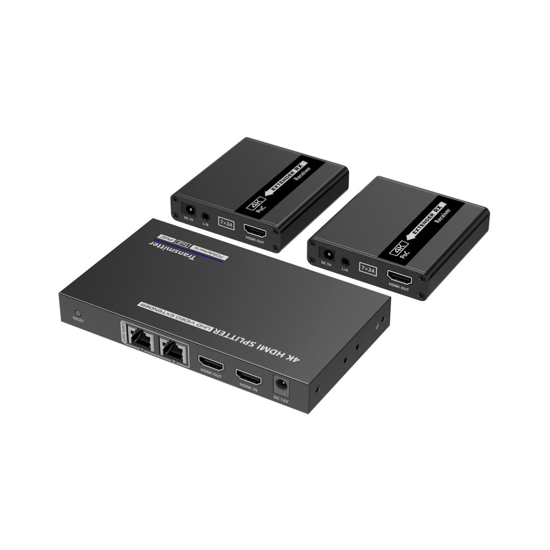 Extensor Splitter de señal HDMI Alcance 40 m Resolución 4K