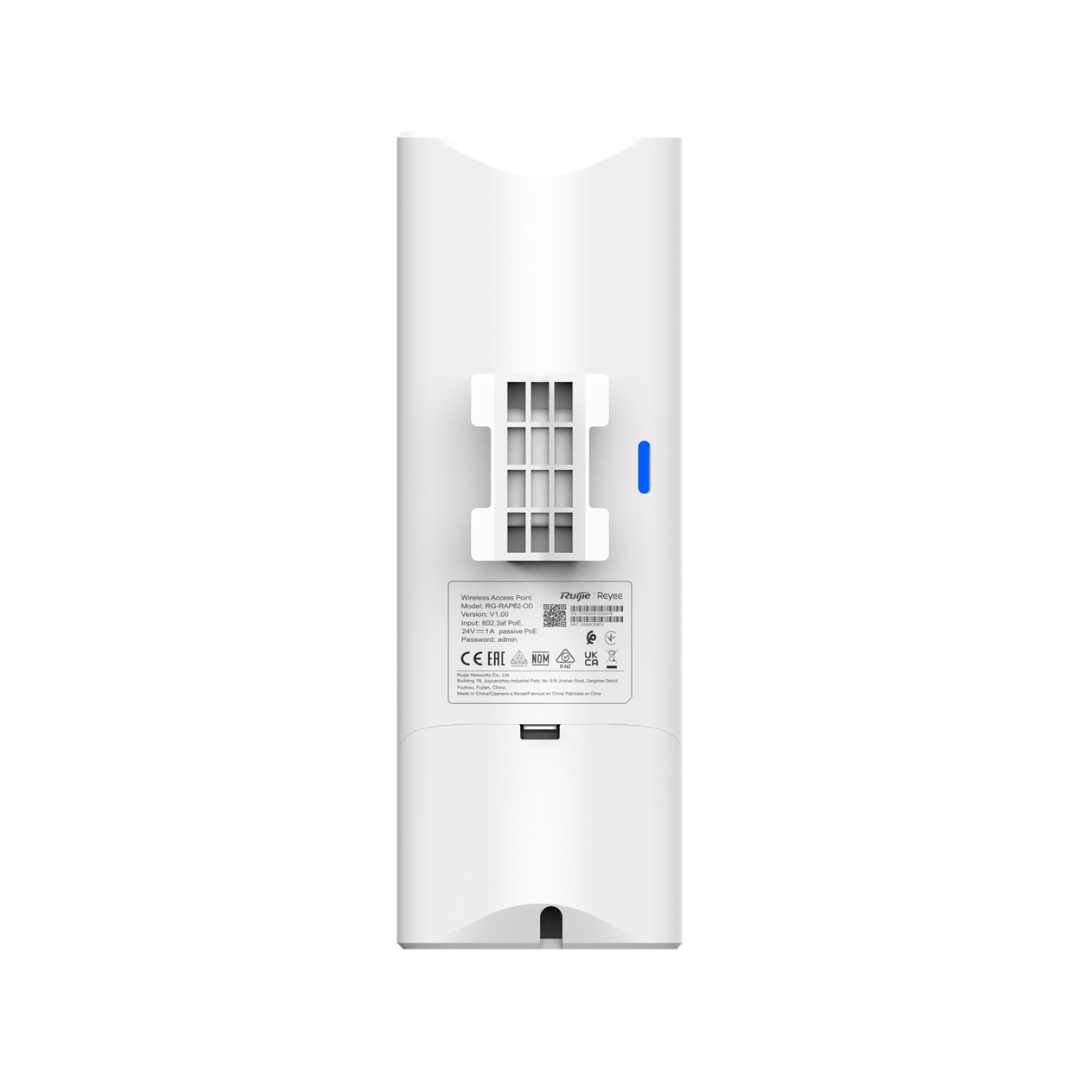 Reyee Ponto de Acesso Wi-Fi Omnidirecional - Design Compacto IP65 para Ambientes Externos - Compatível com 802.11a/b/g/n/ac/ax - Velocidade de Transmissão até