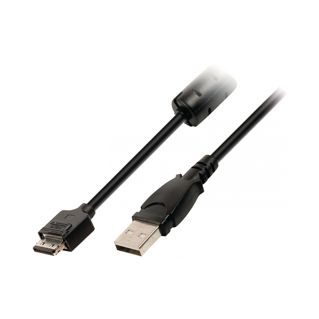 USB 2.0 A Male Camera Data Cable - Canon 12p Connector 2.00m in Black