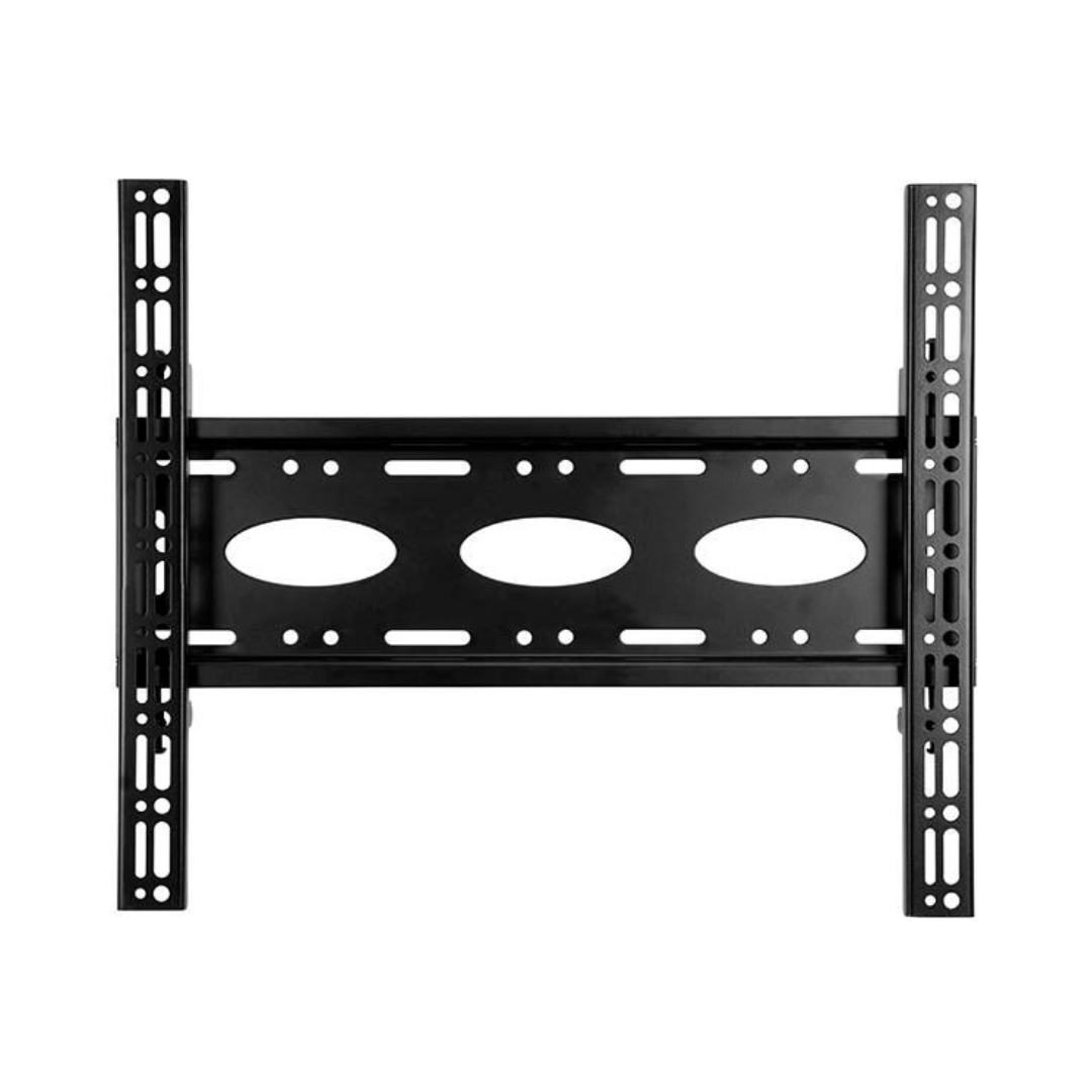 Suporte de parede universal para televisores de ecrã plano de 39" a 55", peso máximo de 80 kg, dimensões até 455 x 400 mm, cor preto.
