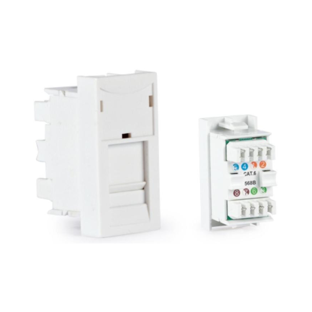 RJ-45 FTP Cat 6 Patch Panel T568b Connection Boxes