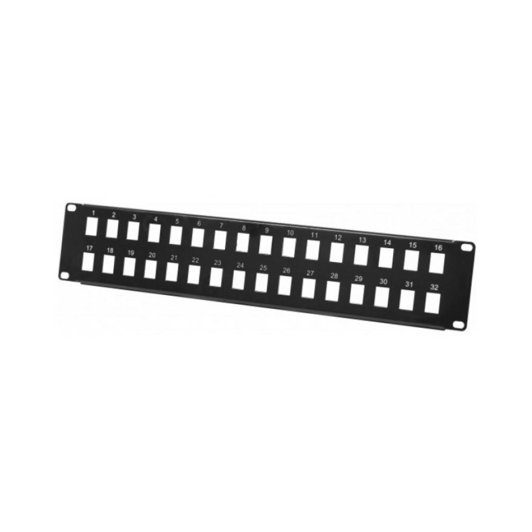 19" Configurable Patch Panel 32 Connections