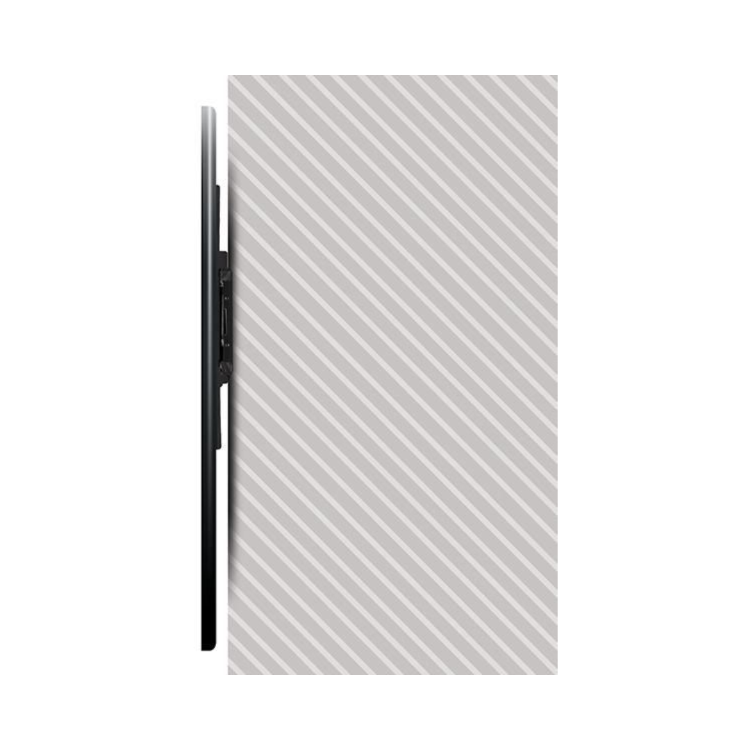 Suporte de parede universal para televisores de ecrã plano de 39" a 55", peso máximo de 80 kg, dimensões até 455 x 400 mm, cor preto.