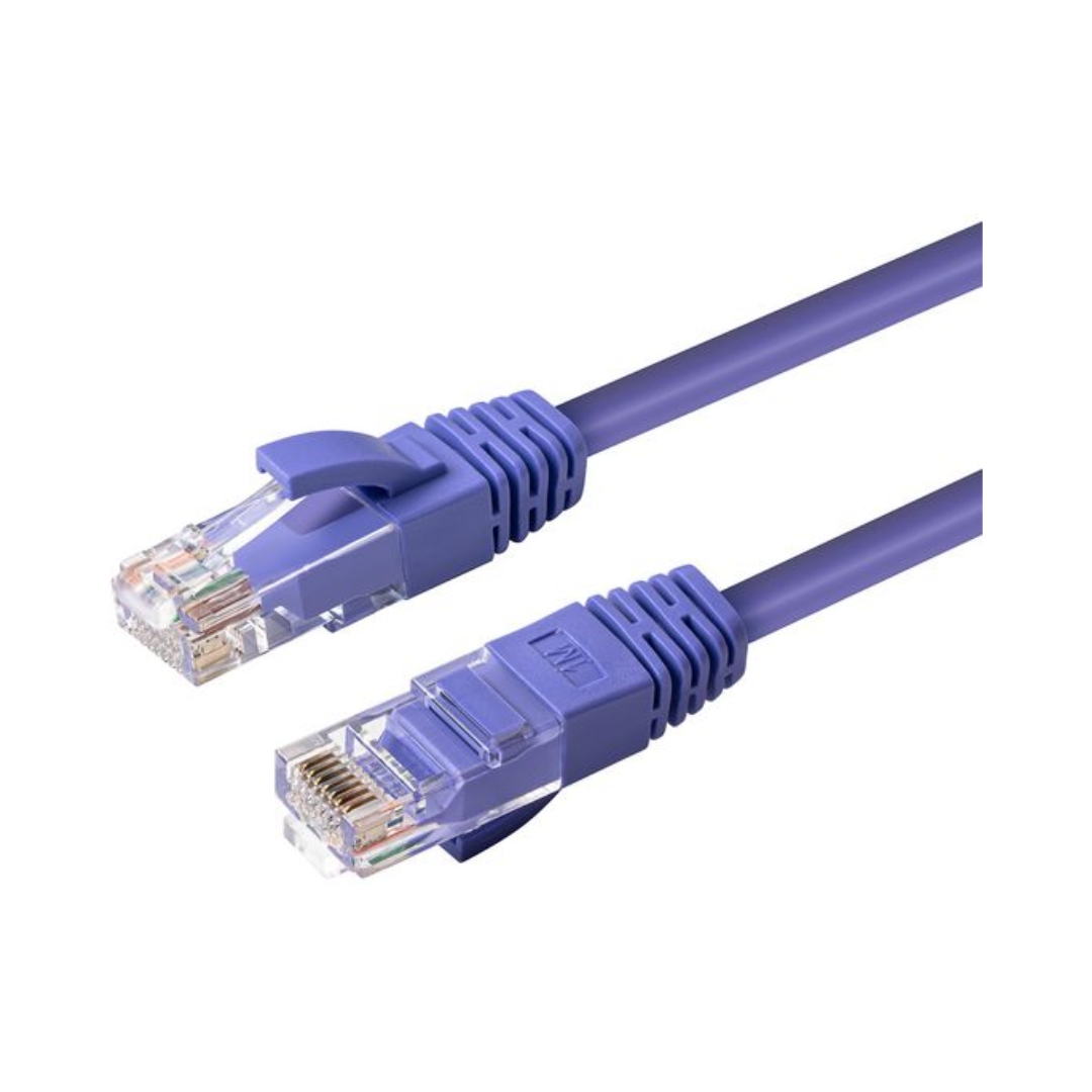 CAT6A UTP Purple LSZH Cable 2 meters