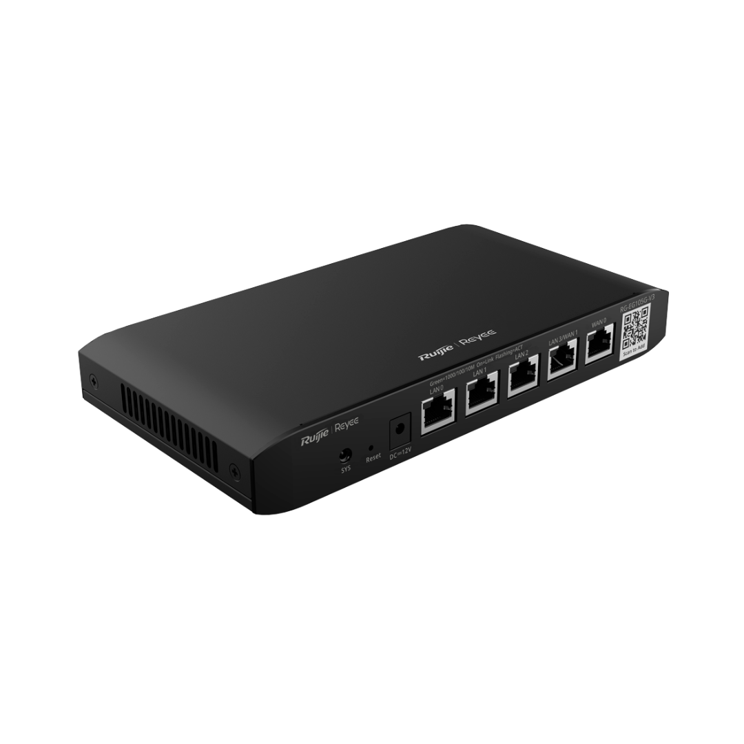 Reyee Router Controlador Cloud 5 Puertos RJ45 10/100 /1000 Mbps Admite hasta 2 WAN