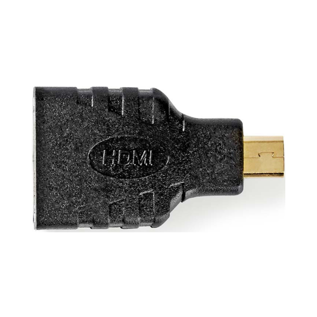 Adaptador HDMI | Conector Micro HDMI - Fêmea Preto