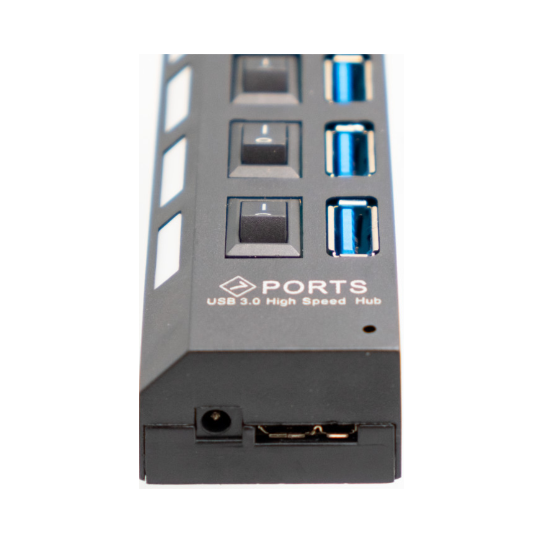 Hub USB-A 3.0 de 7 portas