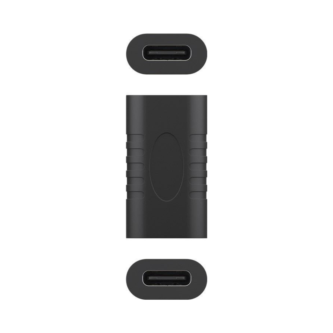 Adaptador USB-C fêmea/fêmea USB 3.1 Tipo C