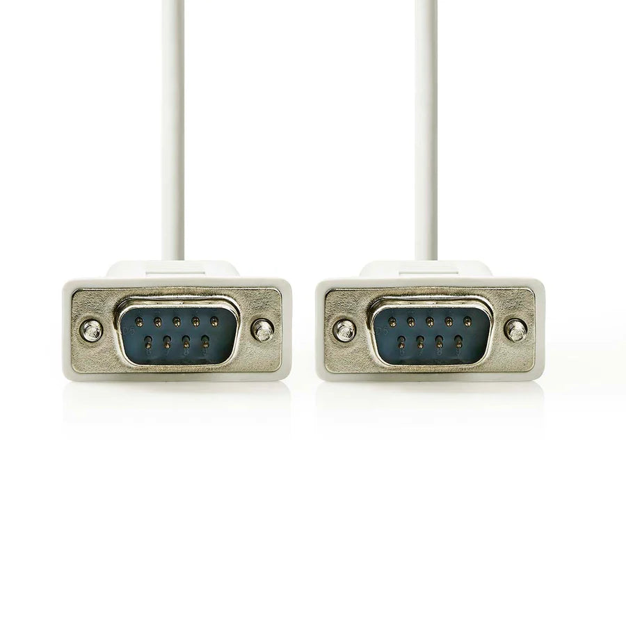 Cable Serie D-SUB 9 Pines Macho | D-SUB 9 Pines Macho | 3m