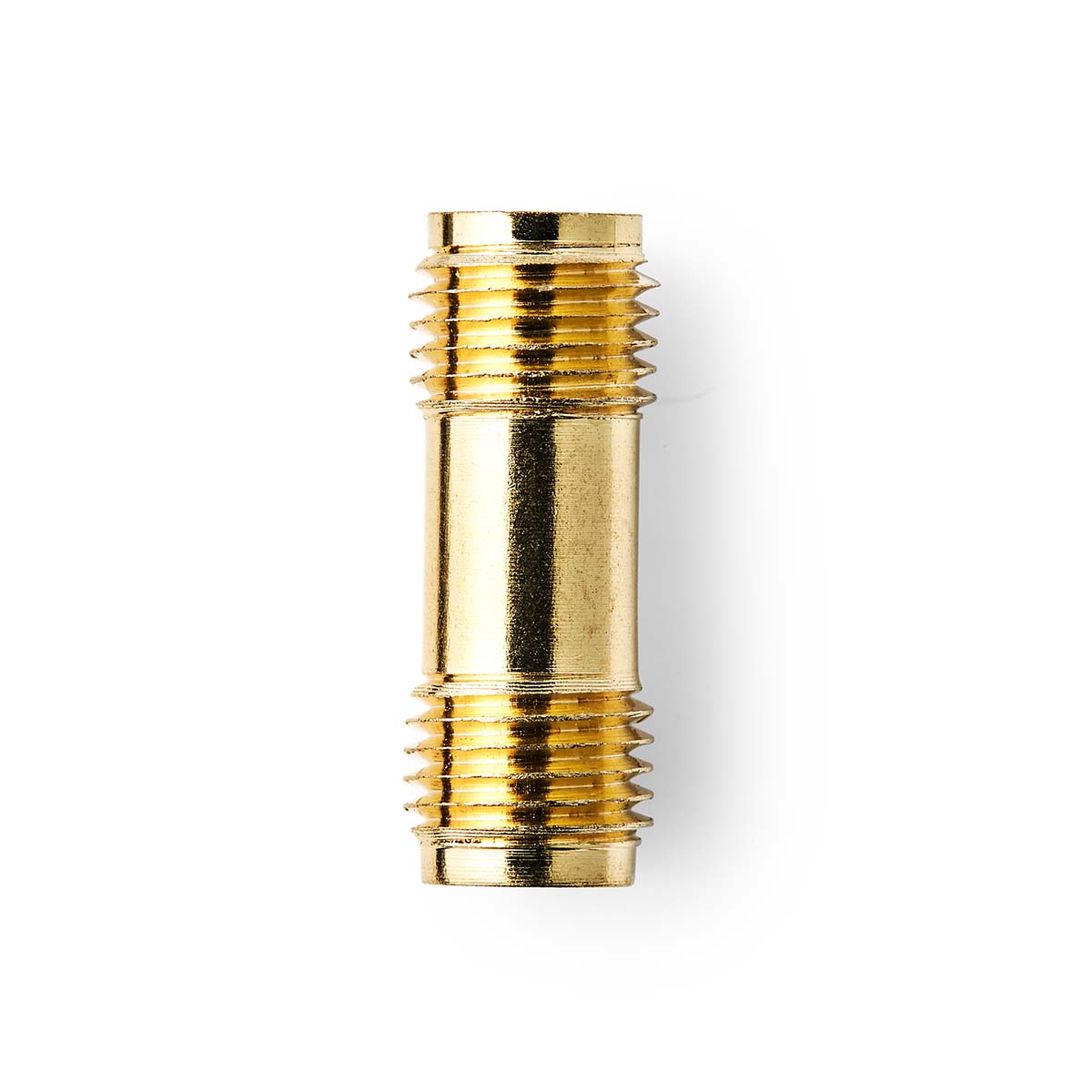 SMA Adapter | SMA Female | SMA Female | Gold Plated | 50 Ohm | Straight | Copper | Gold | 2 pcs.