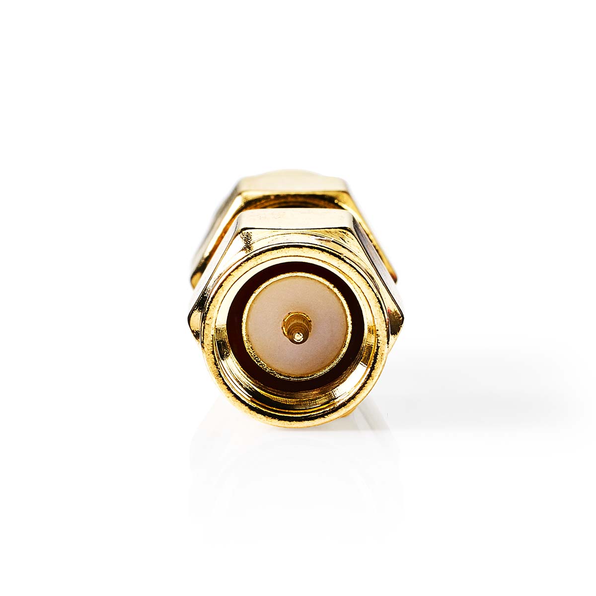 Adaptador SMA | SMA Masculino | SMA Masculino | Chapado en oro | 50 Ohm | Recto | Cobre | Oro | 2 uds.