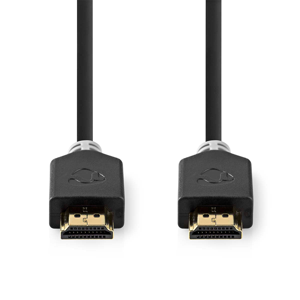 High-Speed HDMI Cable with Ethernet | Connector - 20 m Anthracite