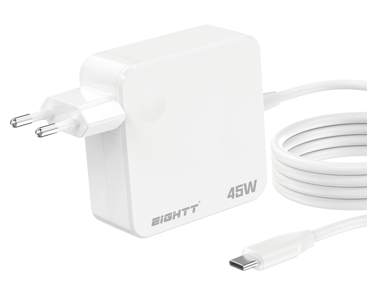 Cargador USB Tipo-c 45W Para Smartphones, Tablets y Portátiles