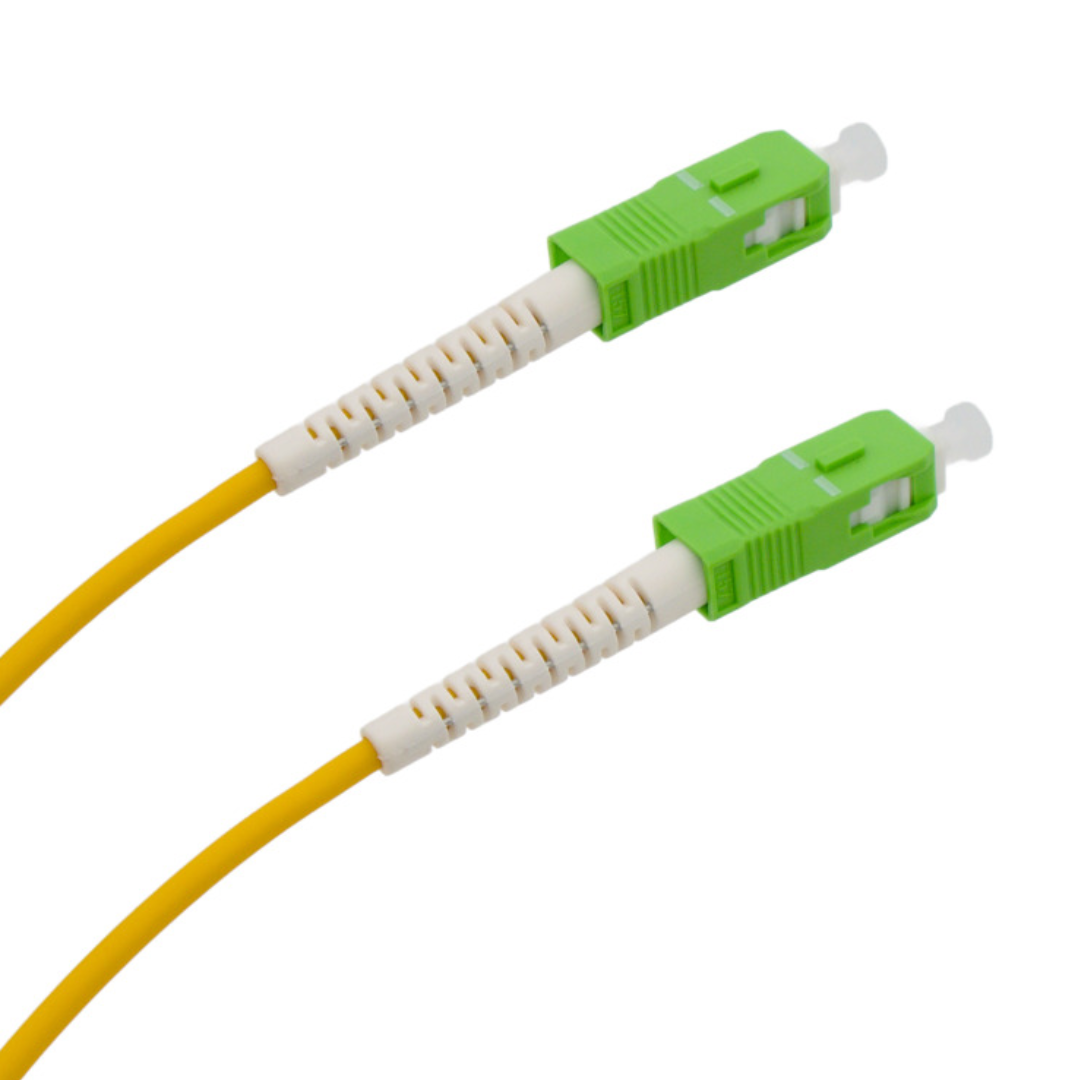 Cabo monomodo simplex LSZH super flexível SC/APC-SC/APC, 5m