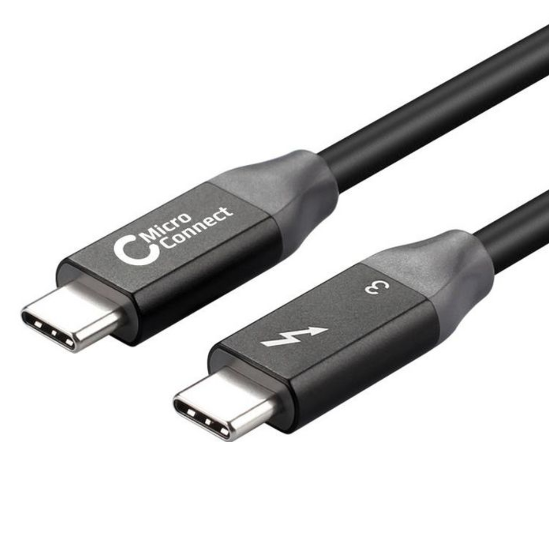 Cabo Thunderbolt 3, 0,5 m, 40 Gbits/s