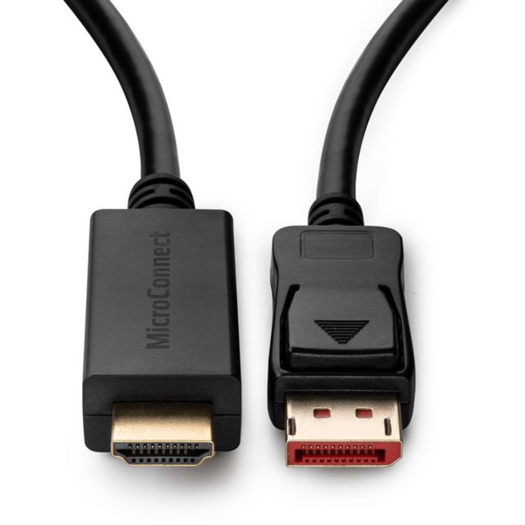 1.5m DisplayPort 4K 1.4 - HDMI 2.0 Cable