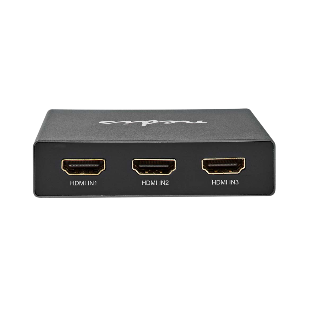 HDMI switch with 3 HDMI inputs and 1 HDMI output, 8K 60Hz 45 Gbps