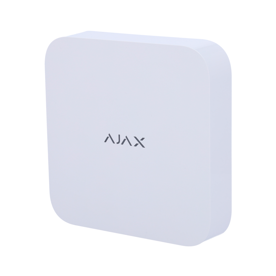 Ajax - NVR Recorder - 16 Channels - 100 Mbps - 8 Megapixel - H.265/H.264 - White