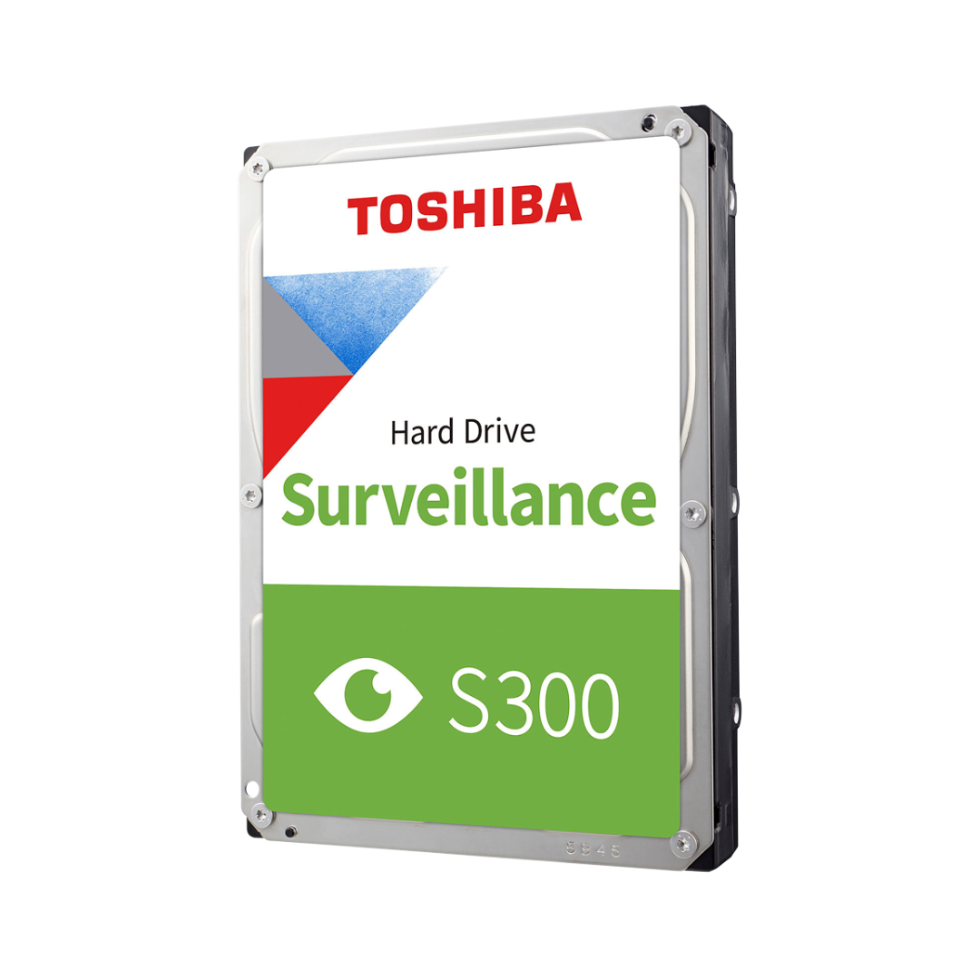 Toshiba Hard Drive, 8 TB Capacity, SATA 6 Gb/s Interface, Model HDWT380UZSVA, Ideal for Video Recorders