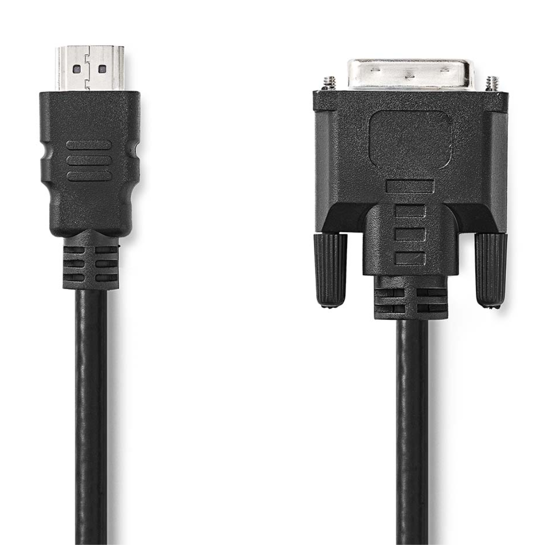 HDMI to DVI-D 24 + 1-Pin Male Cable