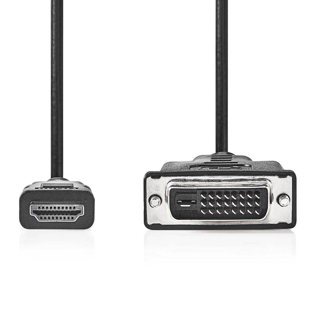 HDMI to DVI-D 24 + 1-Pin Male Cable