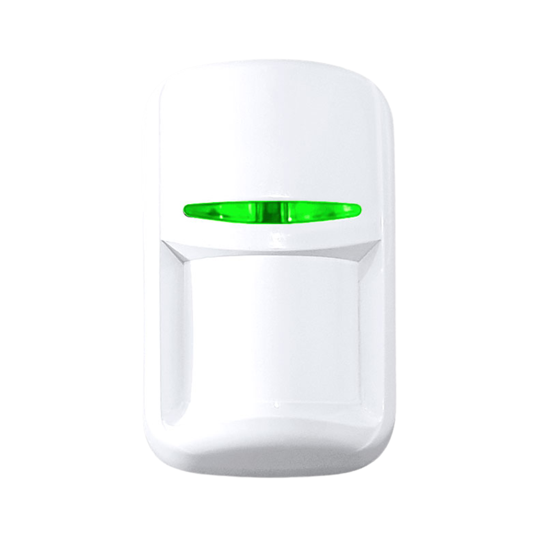 Wireless PIR detector with pet protection