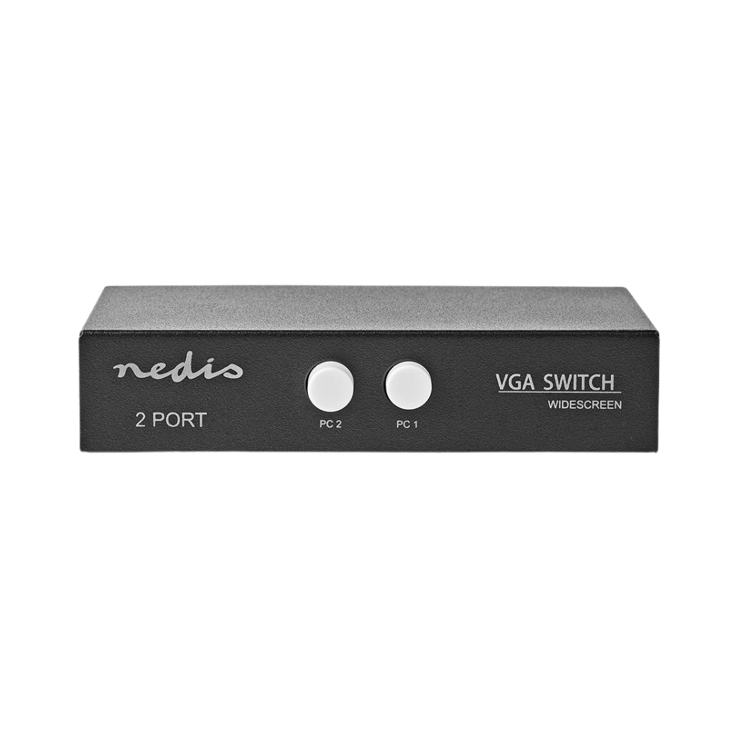 2-Port VGA Switch, Black