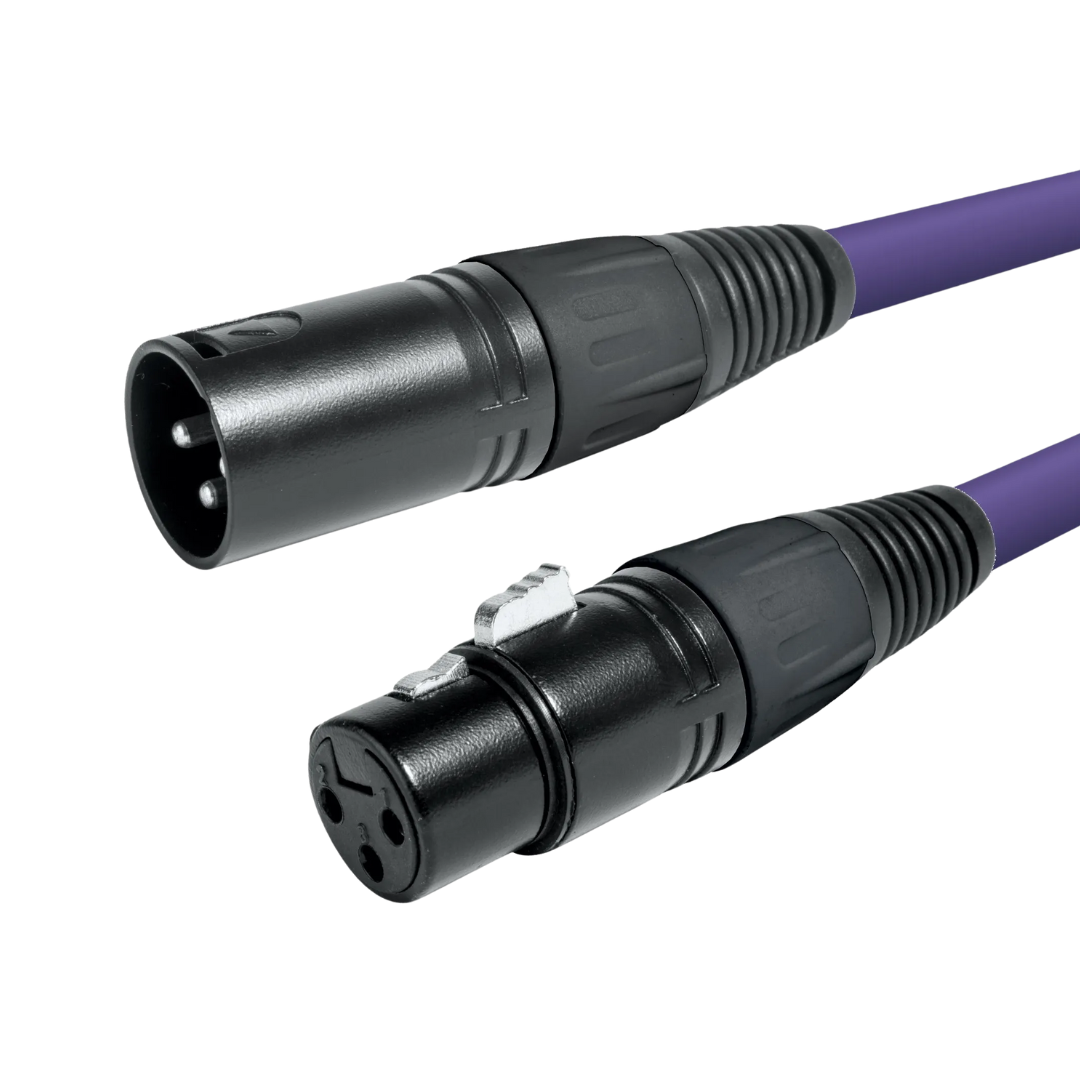 Cabo DMX XLR 3P M - XLR 3P A, 5m