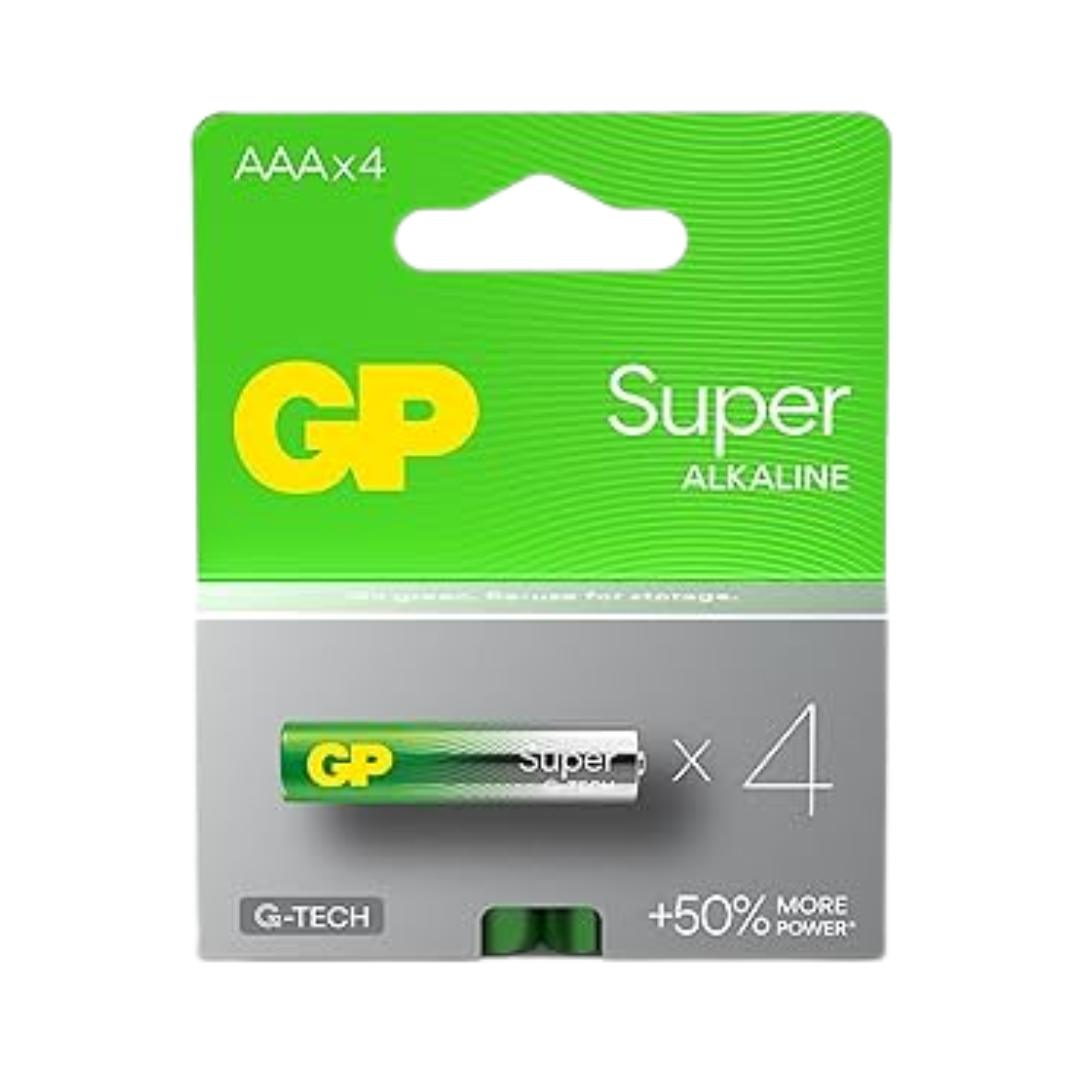 AAA LR03 SUPER ALKALINE 1.5v - Blister 4 units.