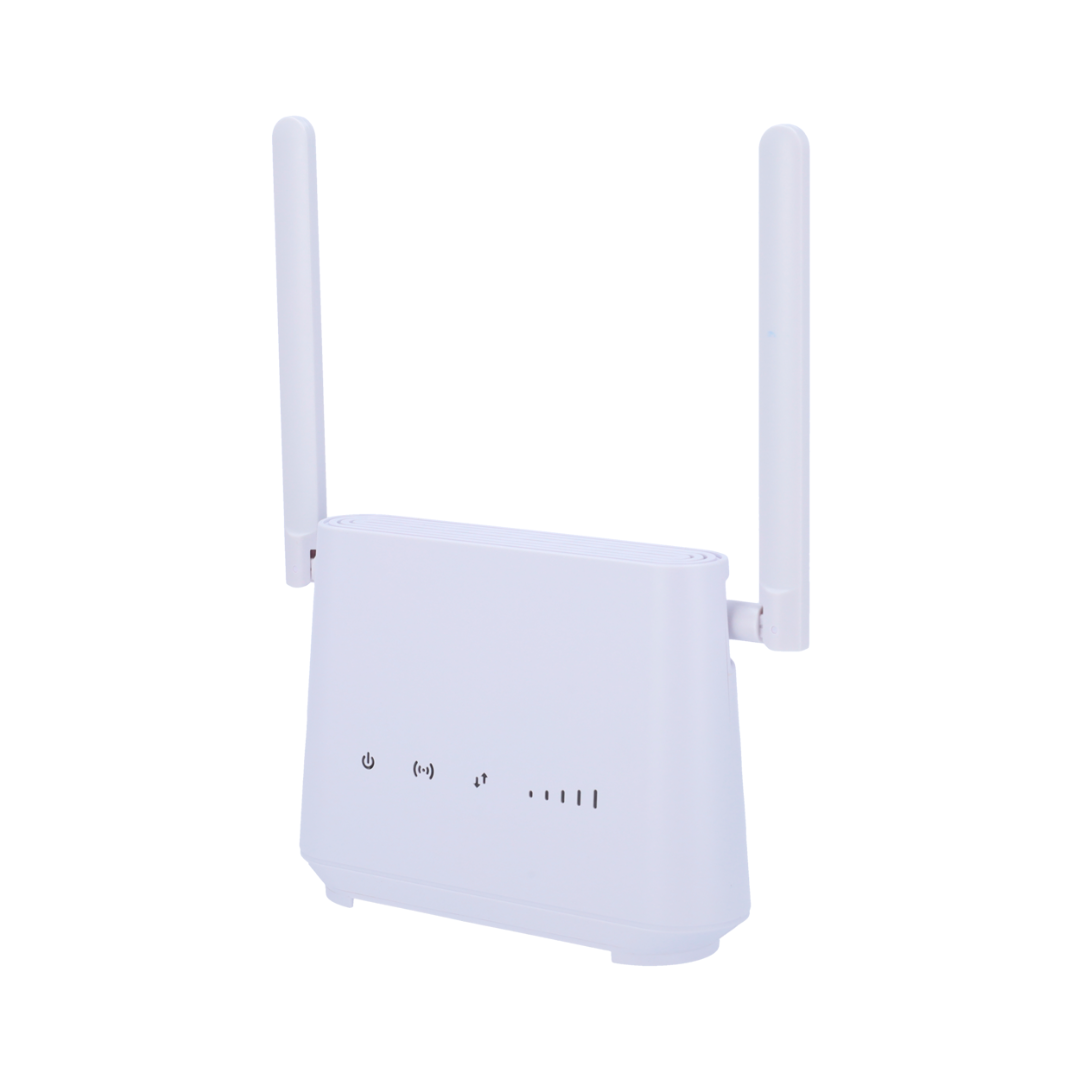 Router 4G Cat 6 Conexión RJ45 10/100/1000 o WiFi 802.11 b/g/n/ac Hasta 64 conexiones WiFi simultáneas (32+32) Batería 7.4V 2000