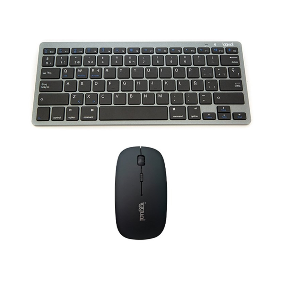 IGGUAL Bluetooth Keyboard + Mouse Kit