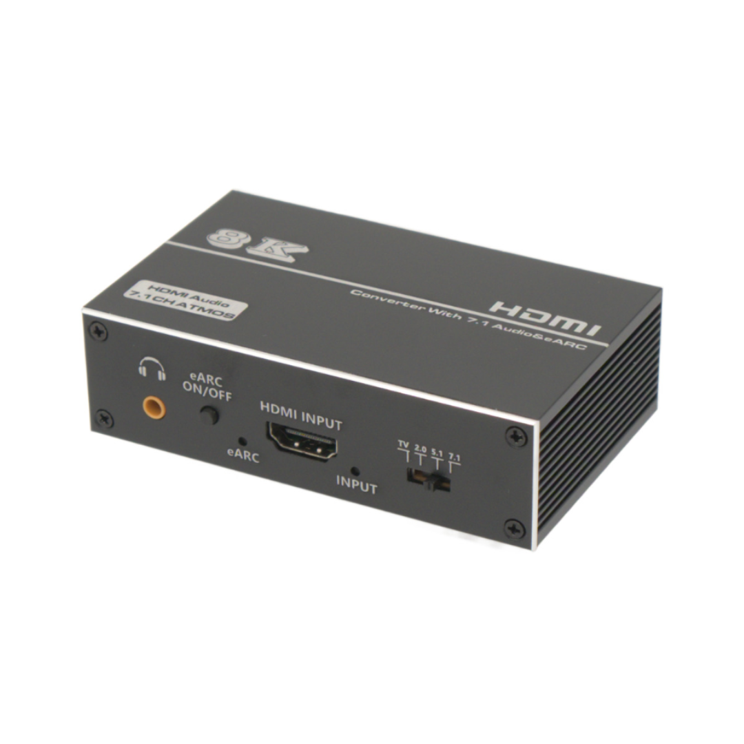 HDMI Audio Extractor 4K 60Hz HDCP2.3 7.1 & eARC