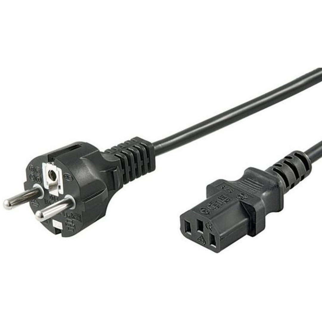Cable Alimentacion Schuko - C13 - 1,8m