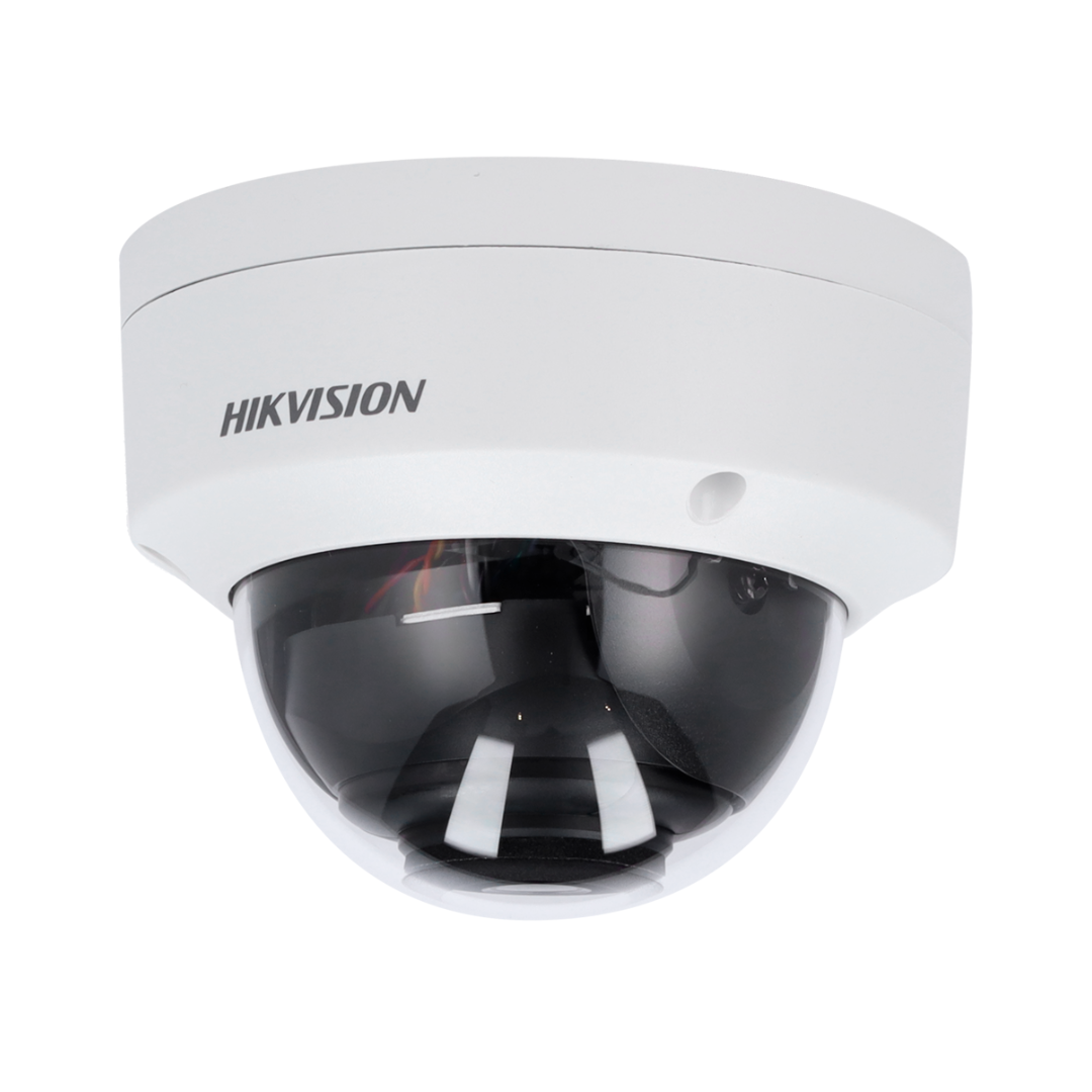 Câmara Dome Hikvision 4MPX PoE Lente 2.8mm IR30 IP67