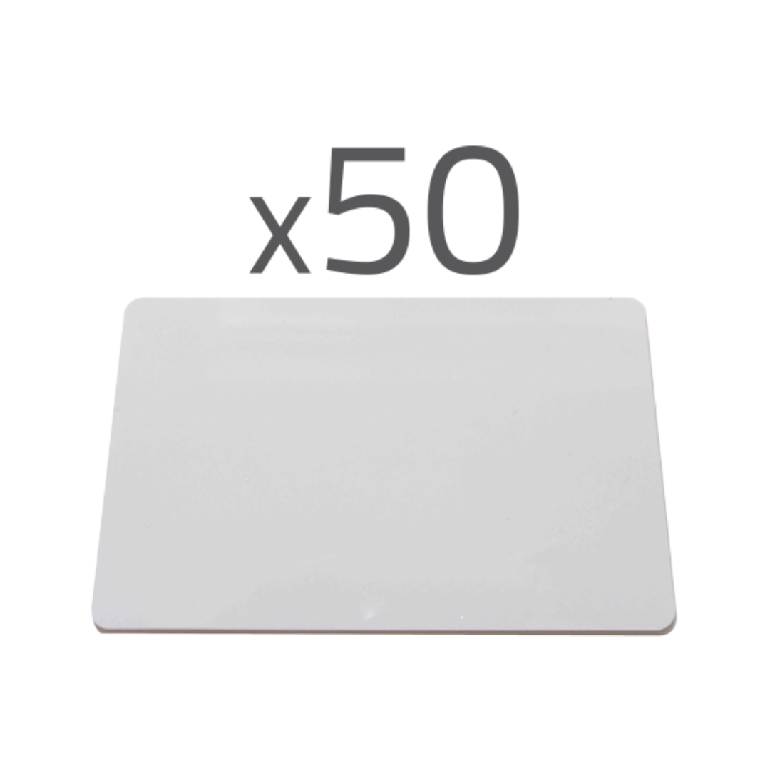 50x Proximity Card - Radio Frequency ID - Suitable for card printers