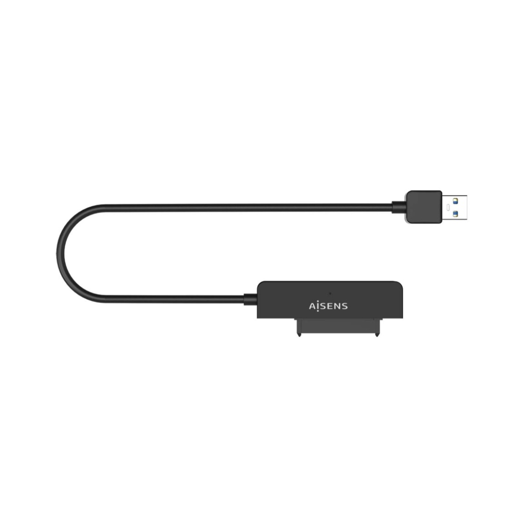 Adaptador SATA para USB 3.0/USB 3.1 Gen 1 ASE-25A03B, preto
