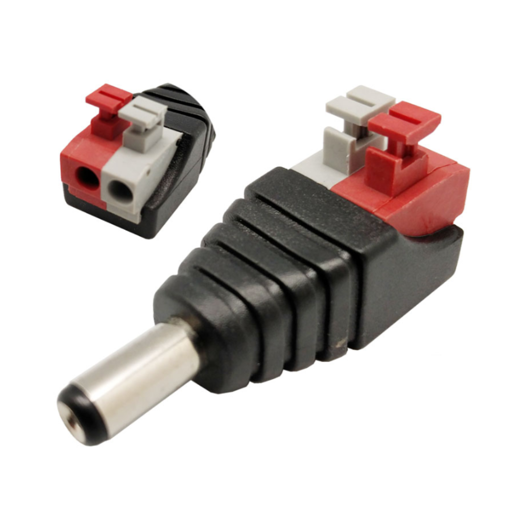 JACK ALIMENTACION A PRESION 5,5X 2,1MM BLISTER 10 U